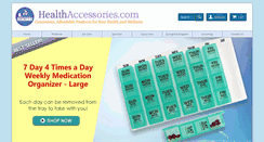 Desktop Screenshot of healthaccessories.com